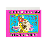 Bad Ass Birthday Greeting Card