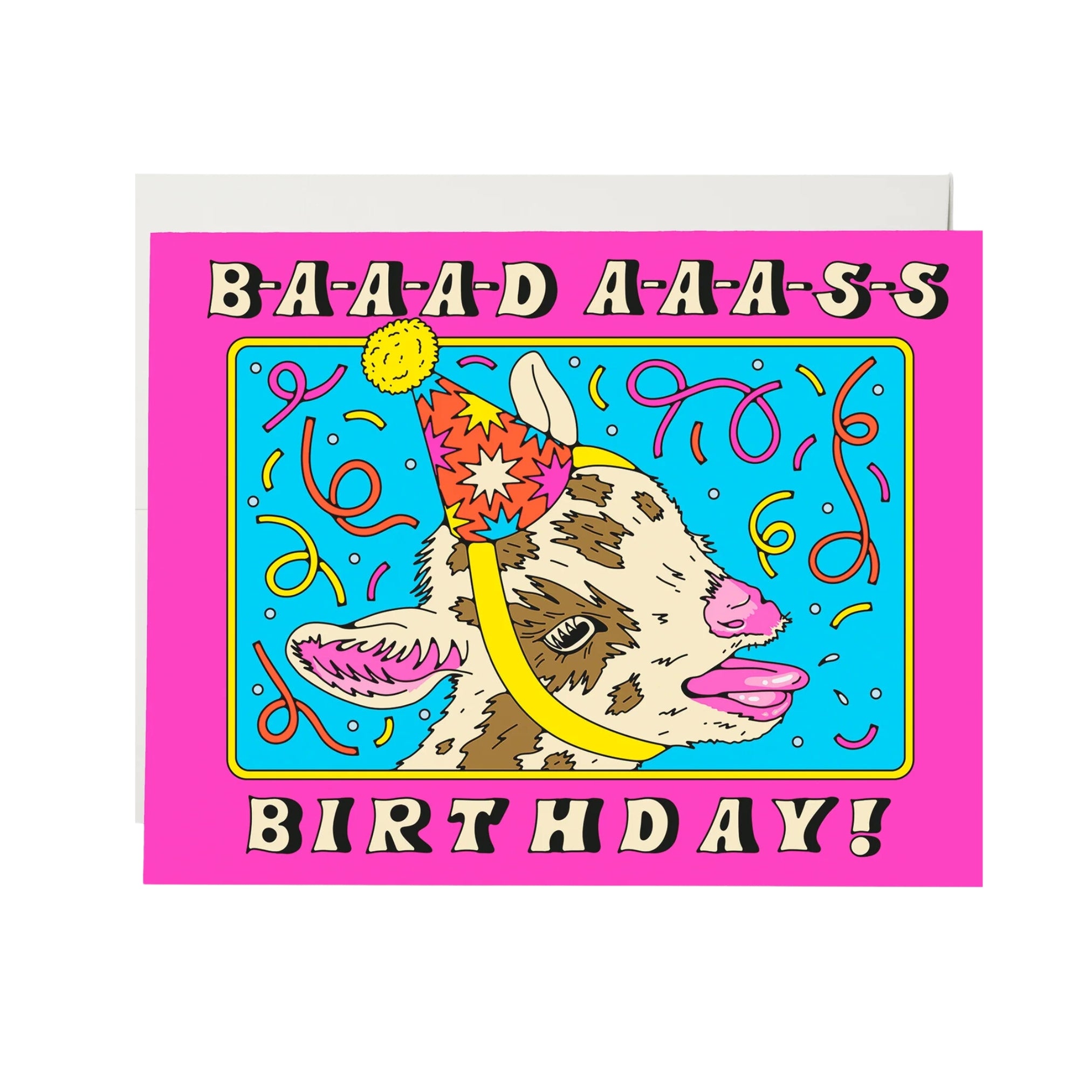 Bad Ass Birthday Greeting Card