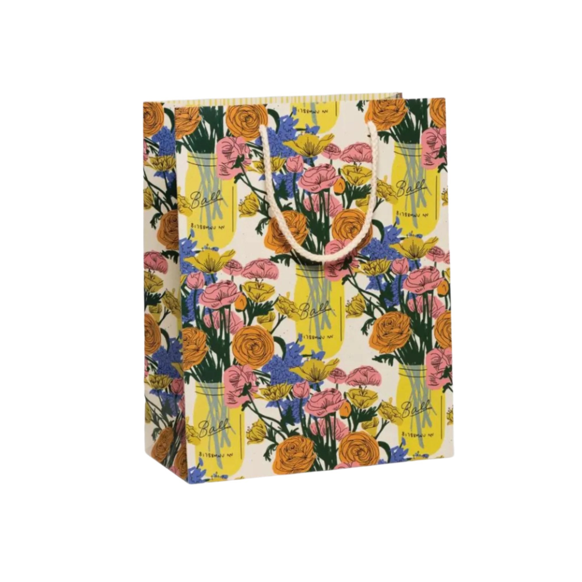 flower vase design large gift bag