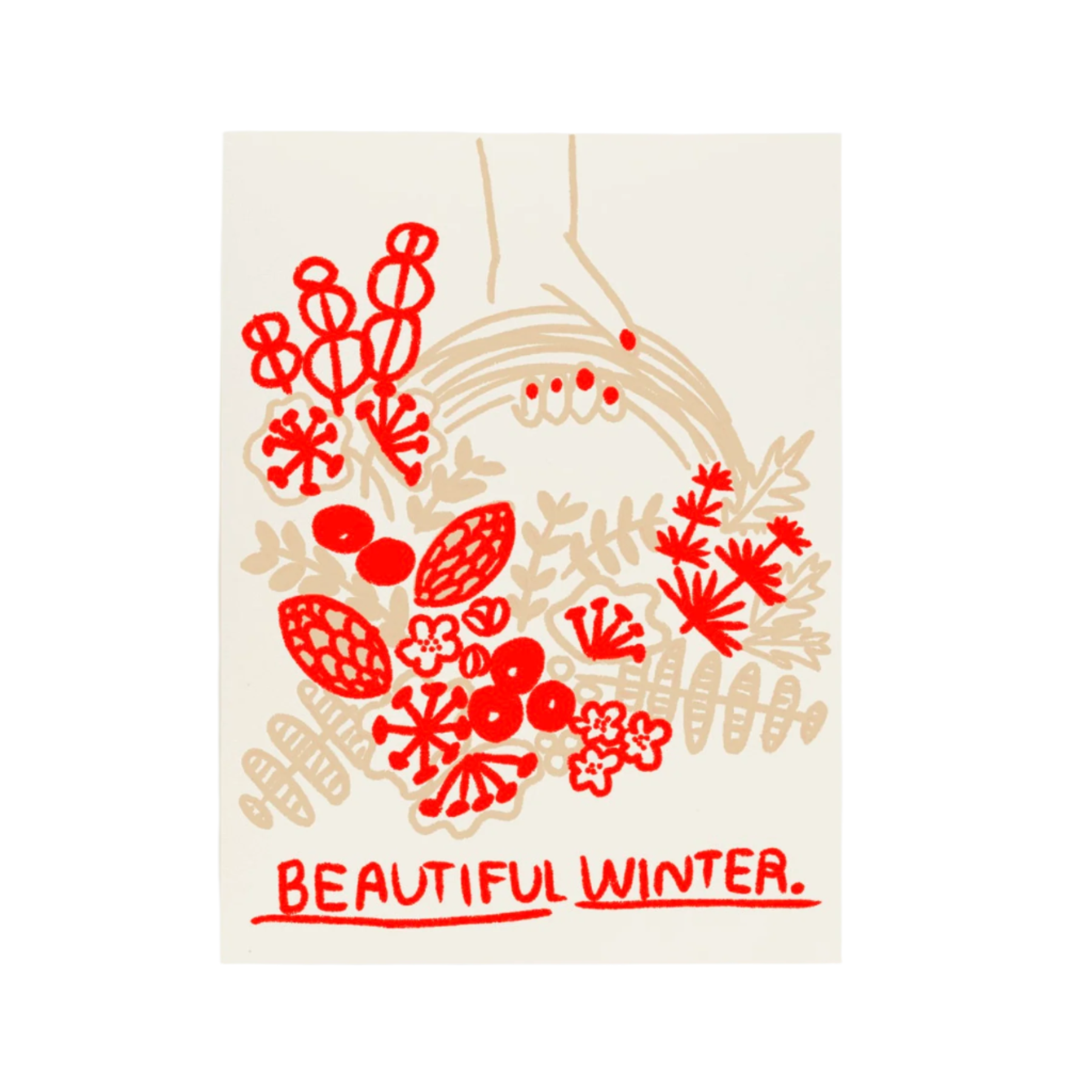 Illustrated Christmas Cards - Set of 6