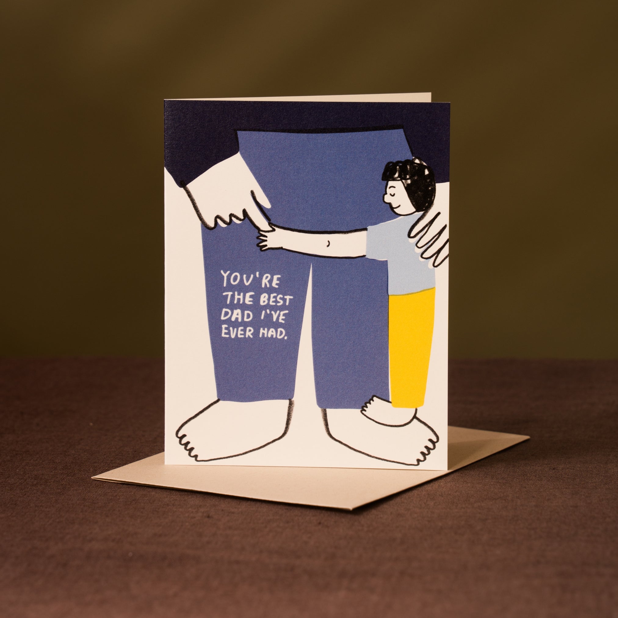 Best Dad Greeting Card