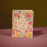 Best mum in the world mothers day card