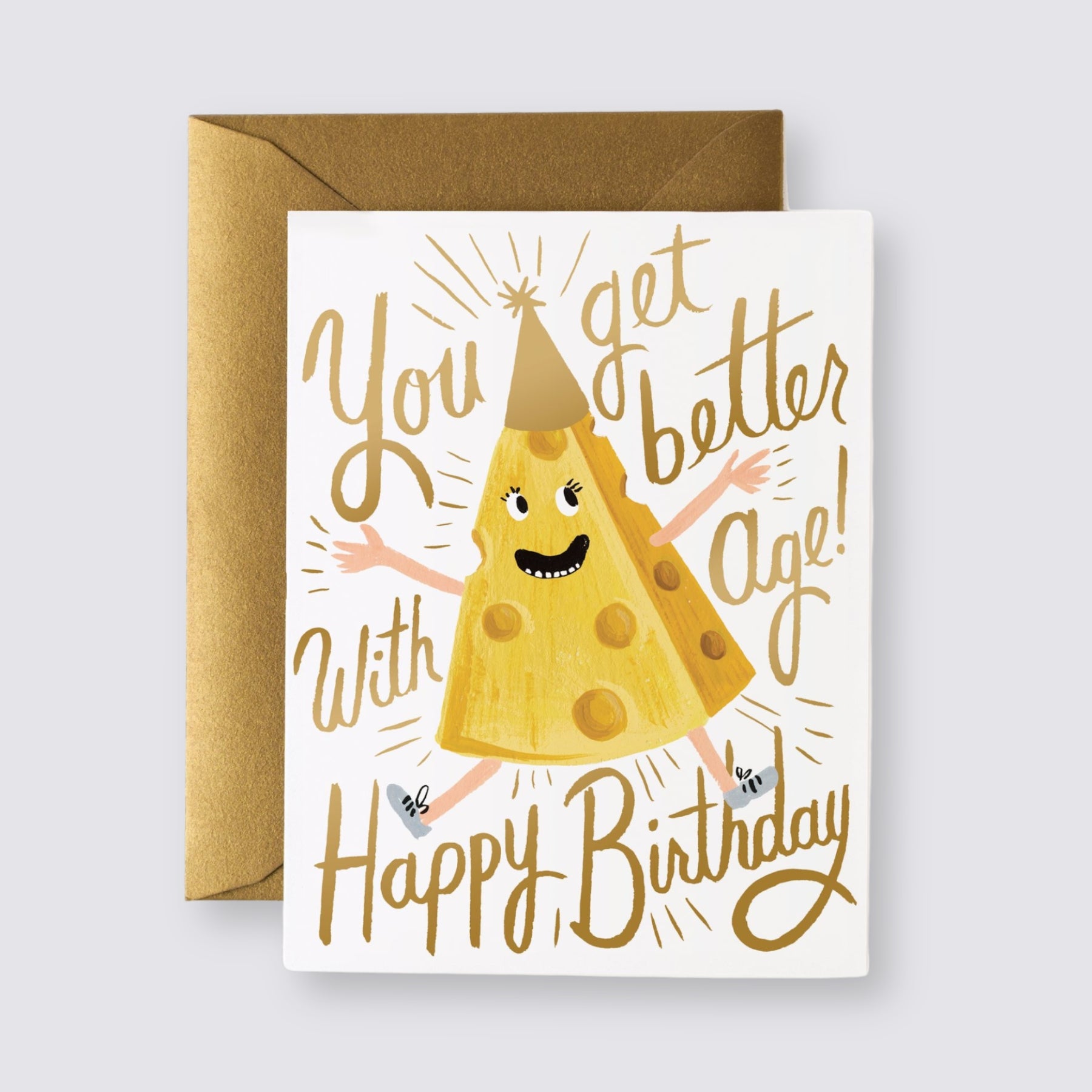 Cheese Birthday card