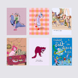 Fun Birthday Mixed Cards - Set of 6
