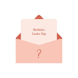Lucky Dip Set of 10 Greetings Cards for Birthday
