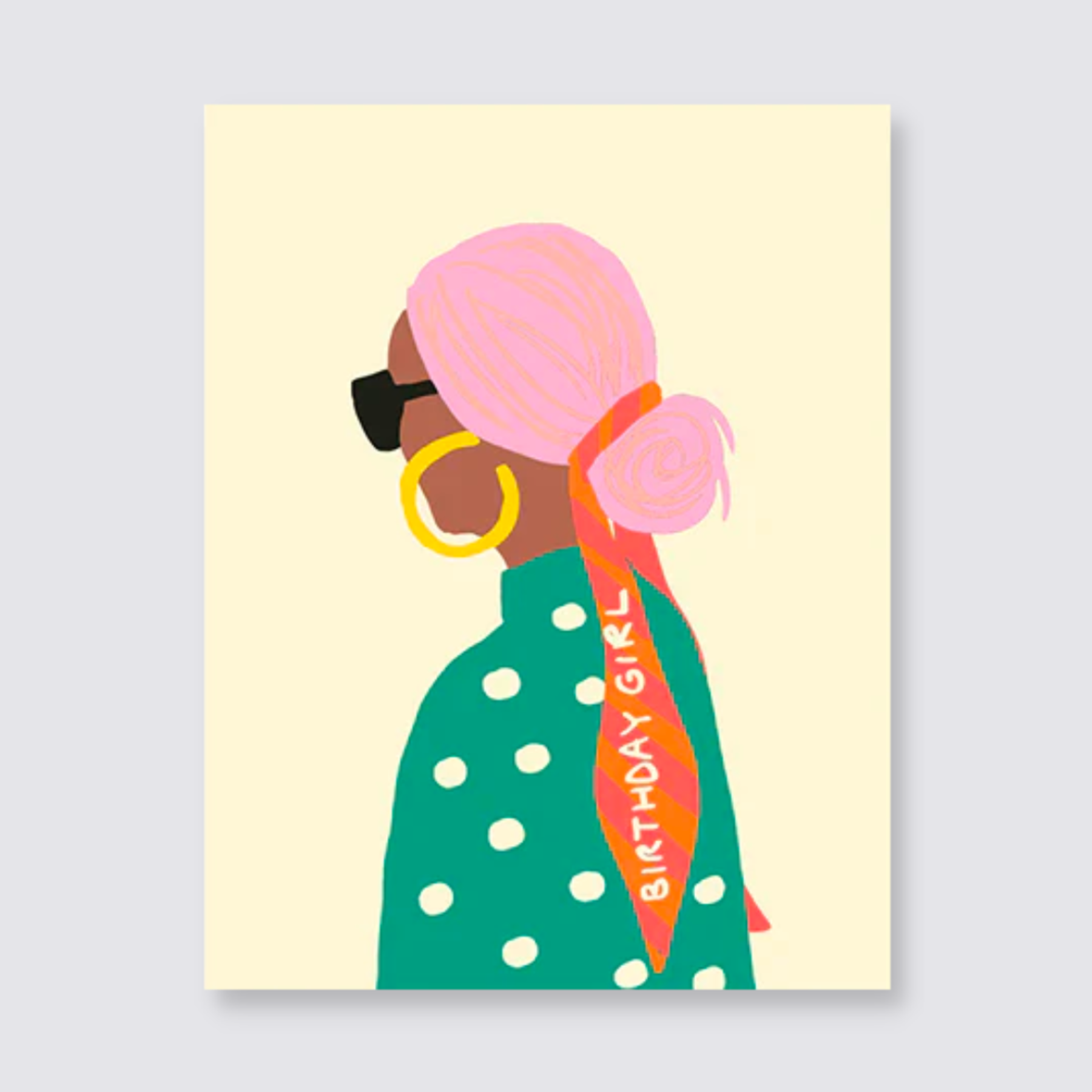 Birthday Girl Greetings Card