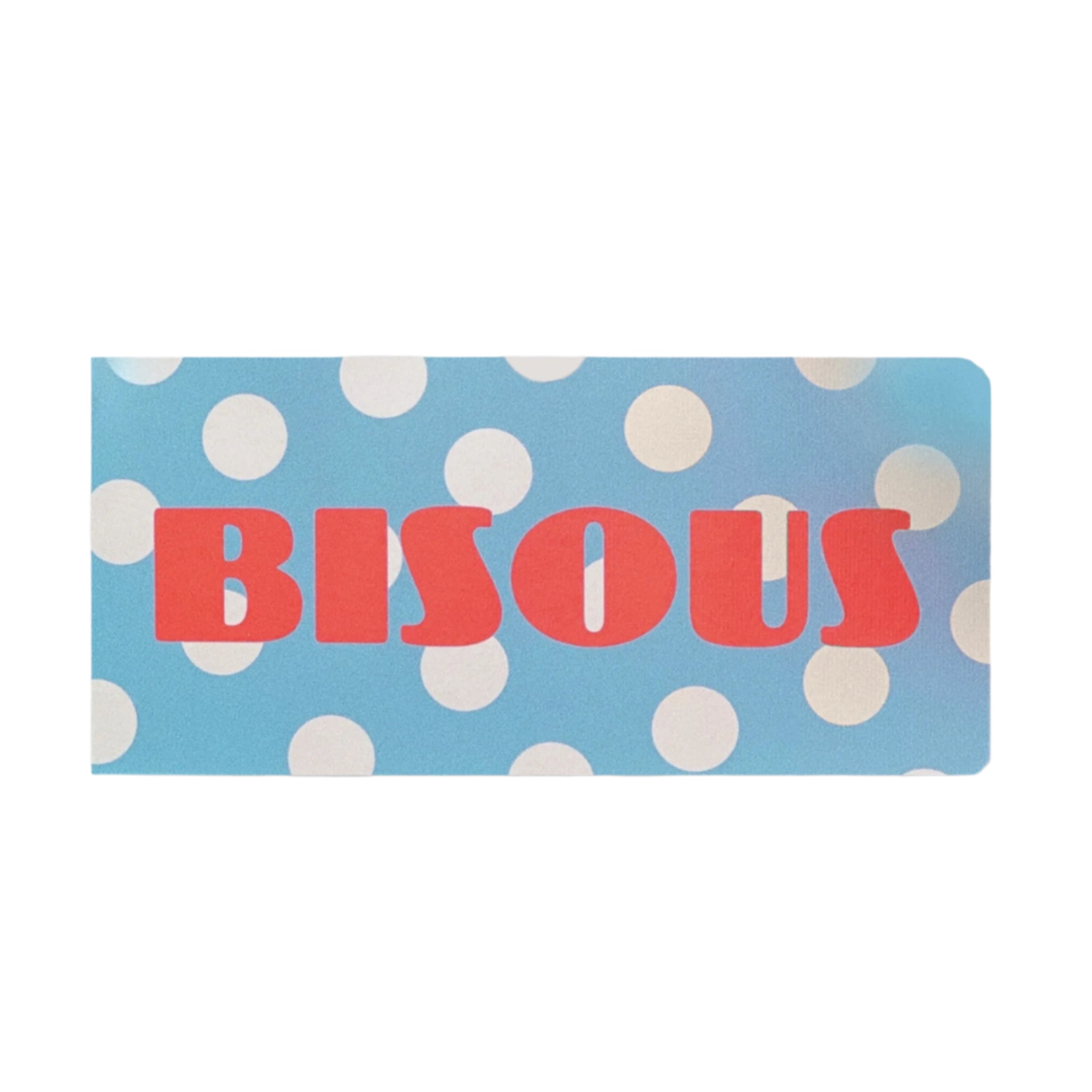Bisous Greetings Card