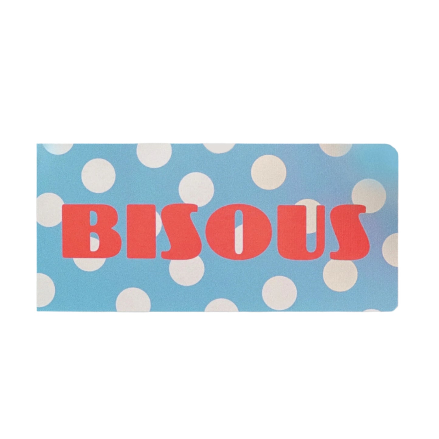 Bisous Greetings Card