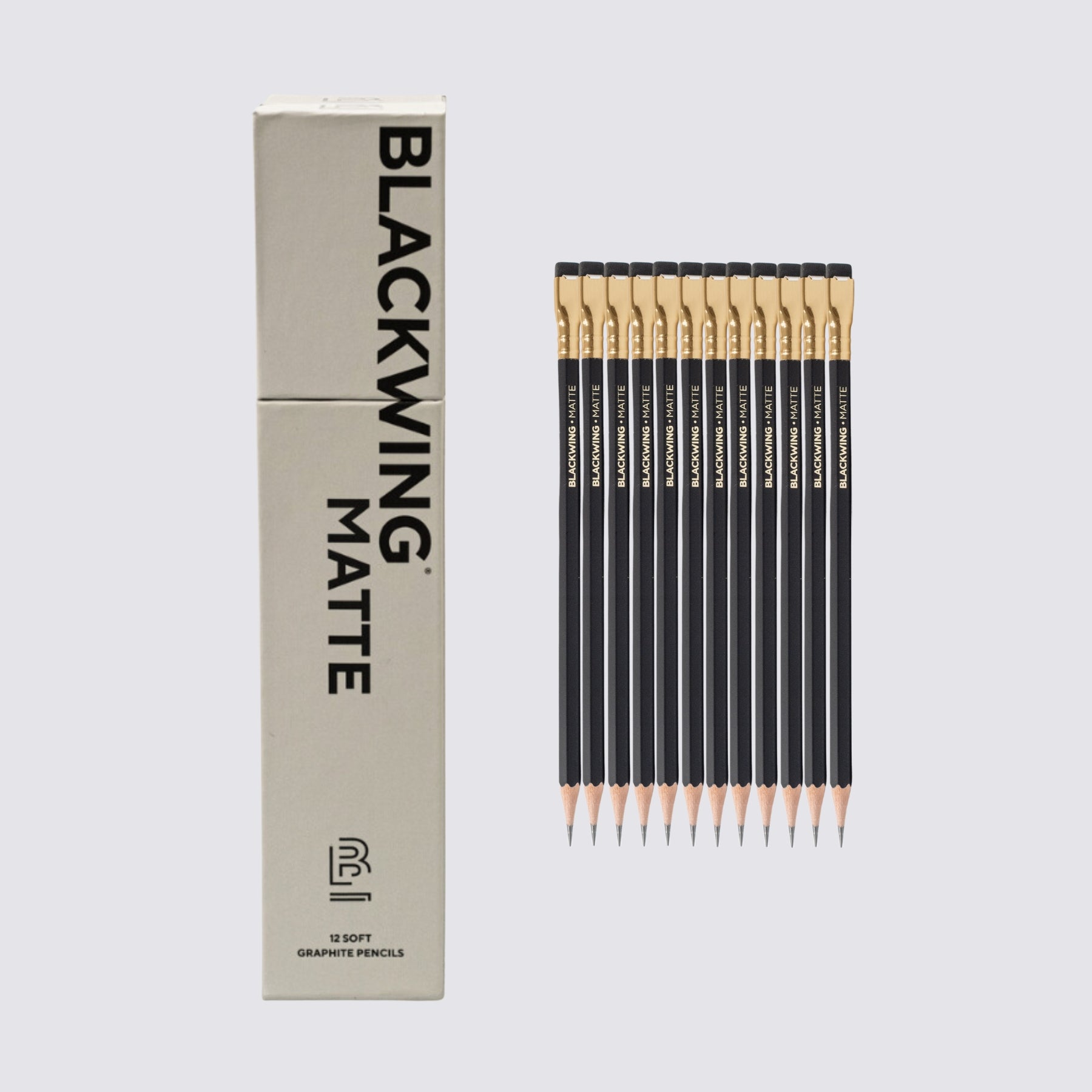 Blackwing Pencil - Matte Black - Set of 12