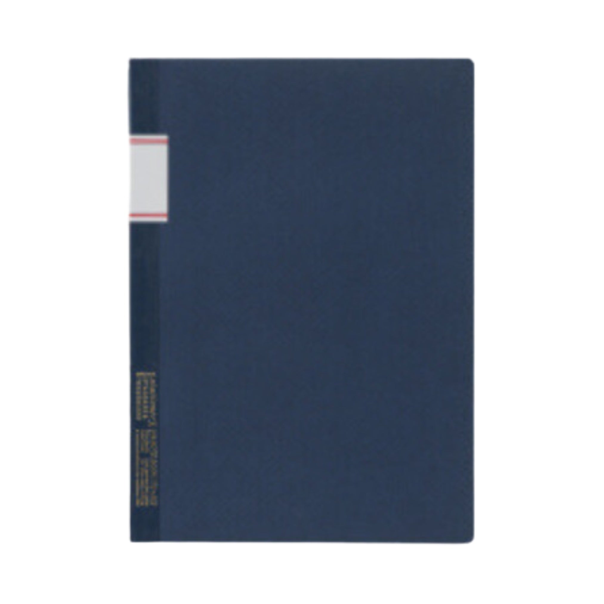 vintage style blue notebook lined