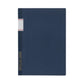 vintage style blue notebook lined