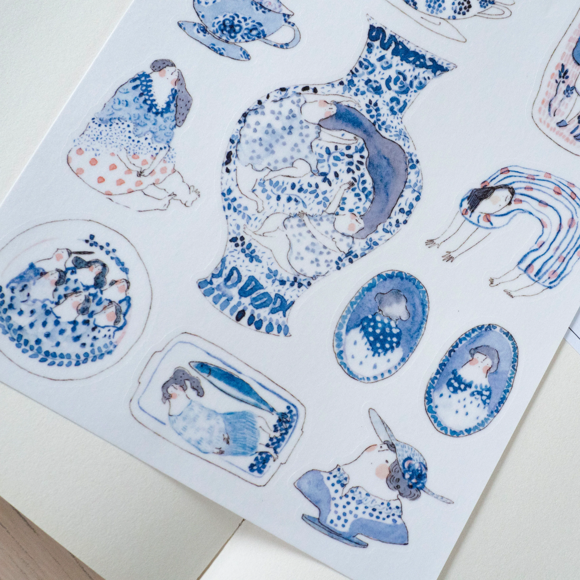Sticker Sheet - Something Blue