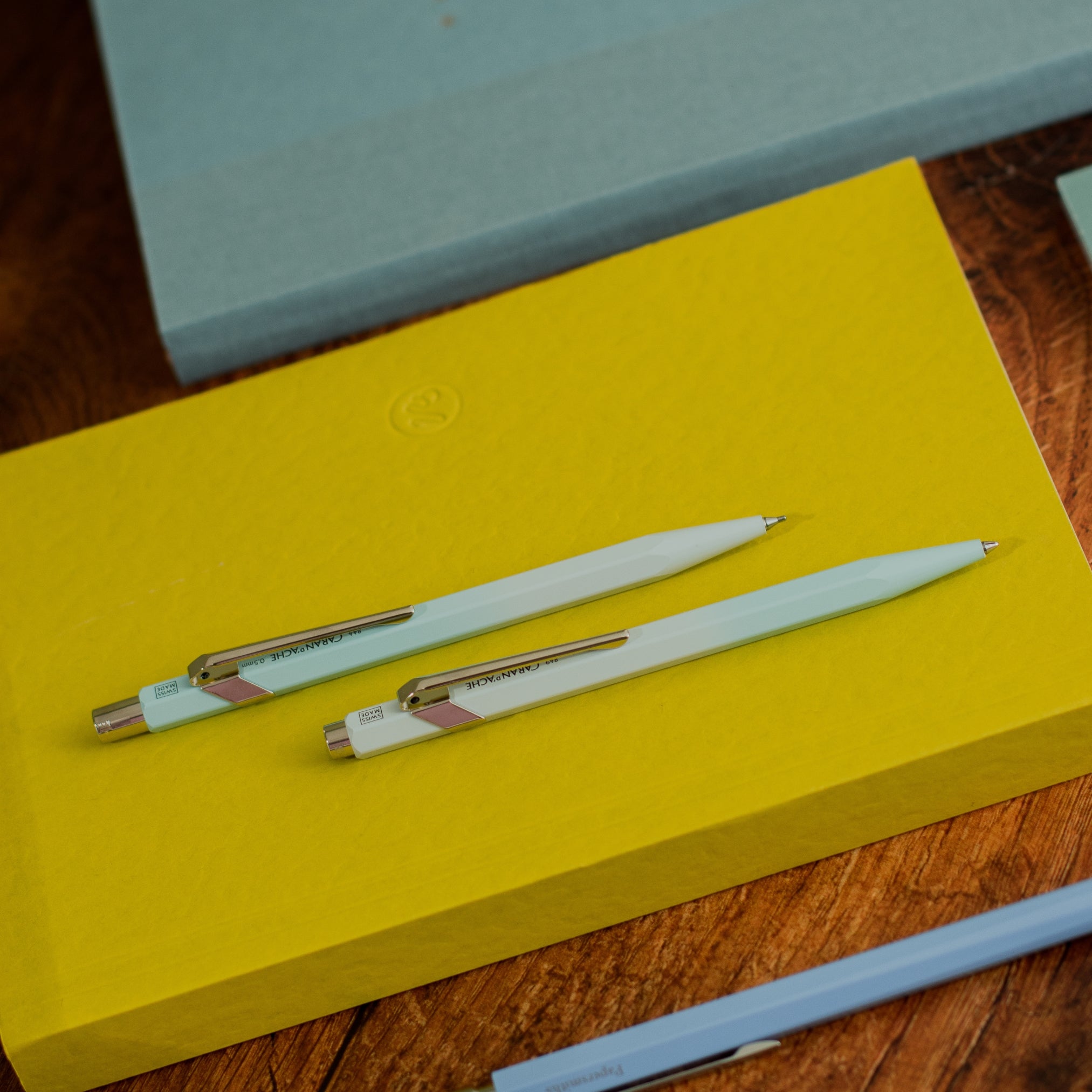 mechanical pencil set blue lagoon