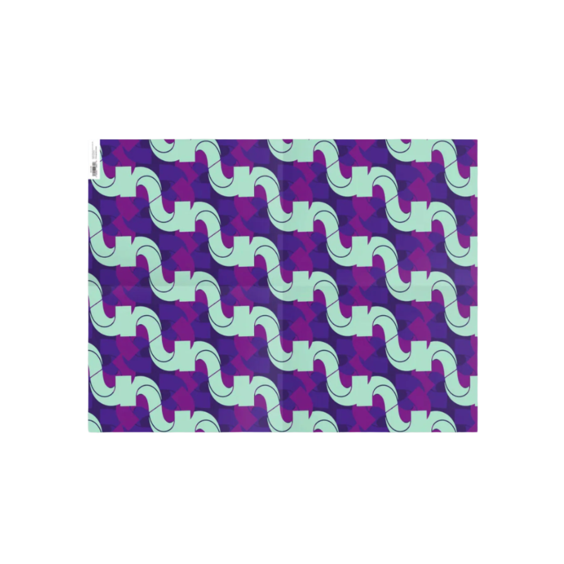 purple boho gift wrap