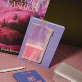 Cool Pink and Purple Pencil Case with Band