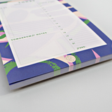 Capri Daily Desk Planner Pad