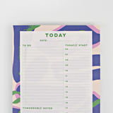 Daily Desk Planner Pad