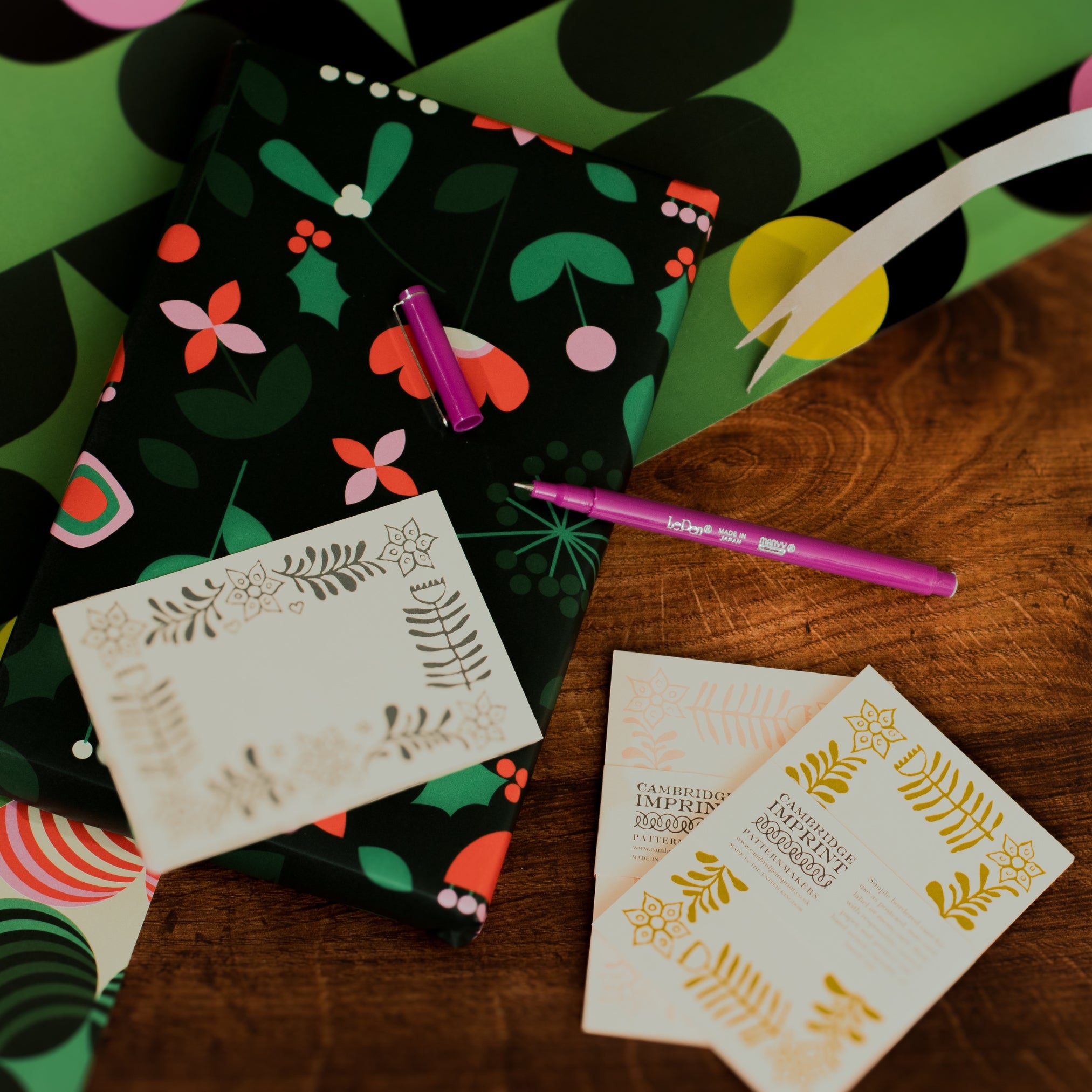 Cambridge Imprint placecards