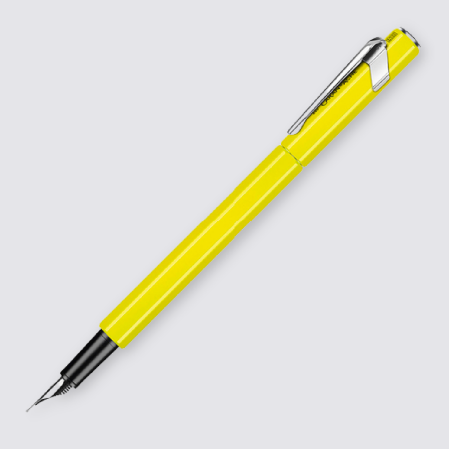 The Caran d'Ache 849 Plume in Yellow