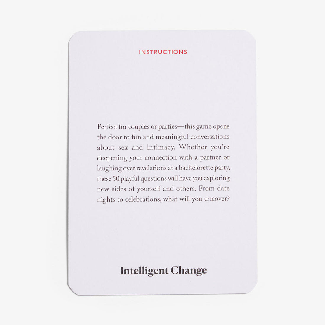 Card Deck For Couples Instructions