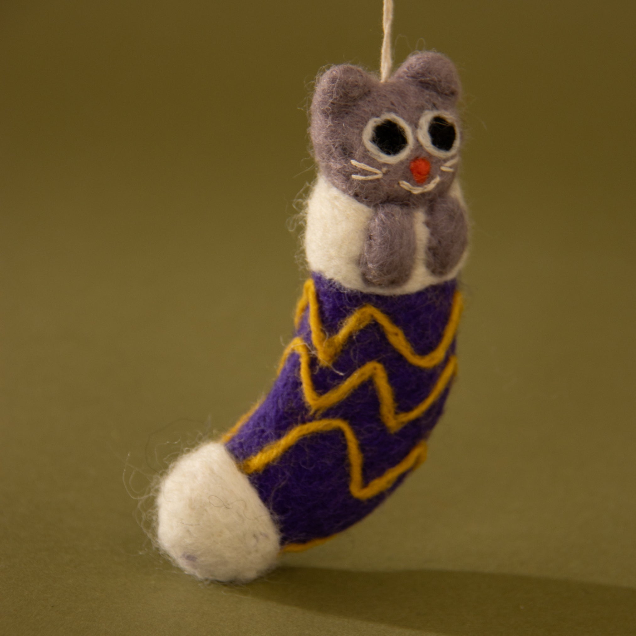 Viv Felt Decoration - Purple