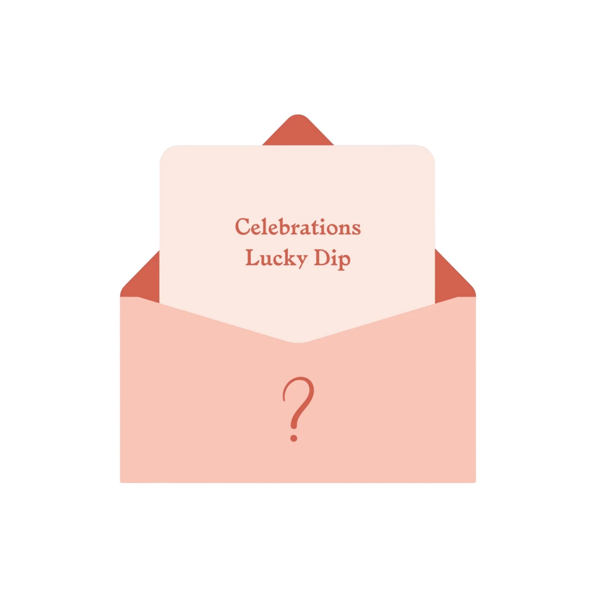 Lucky Dip Set of 10 Greetings Cards for celeberations