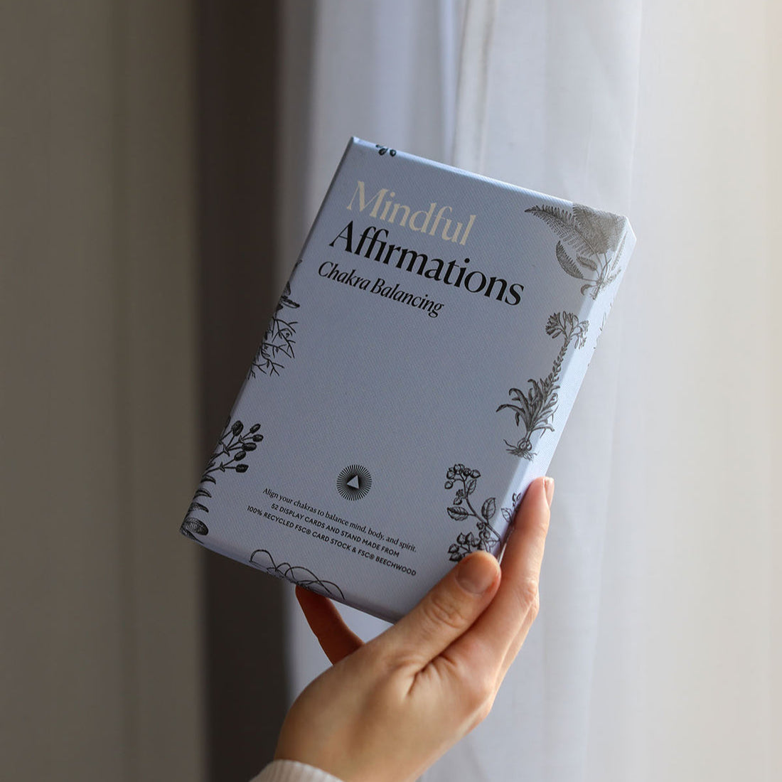 Chakra Affirmation Cards Lifestyle Hand