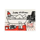 Christmas Bath Card