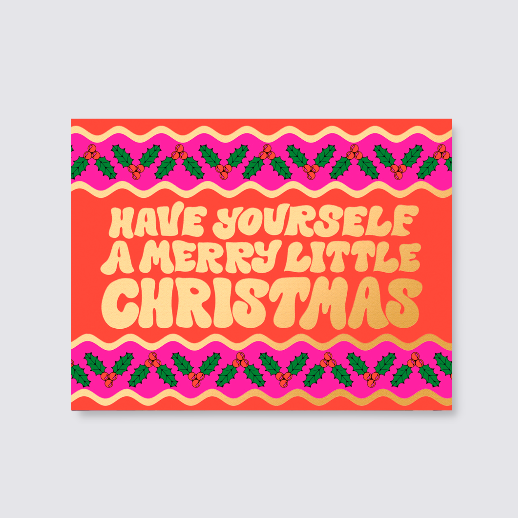 Christmas Greetings Card Sweater