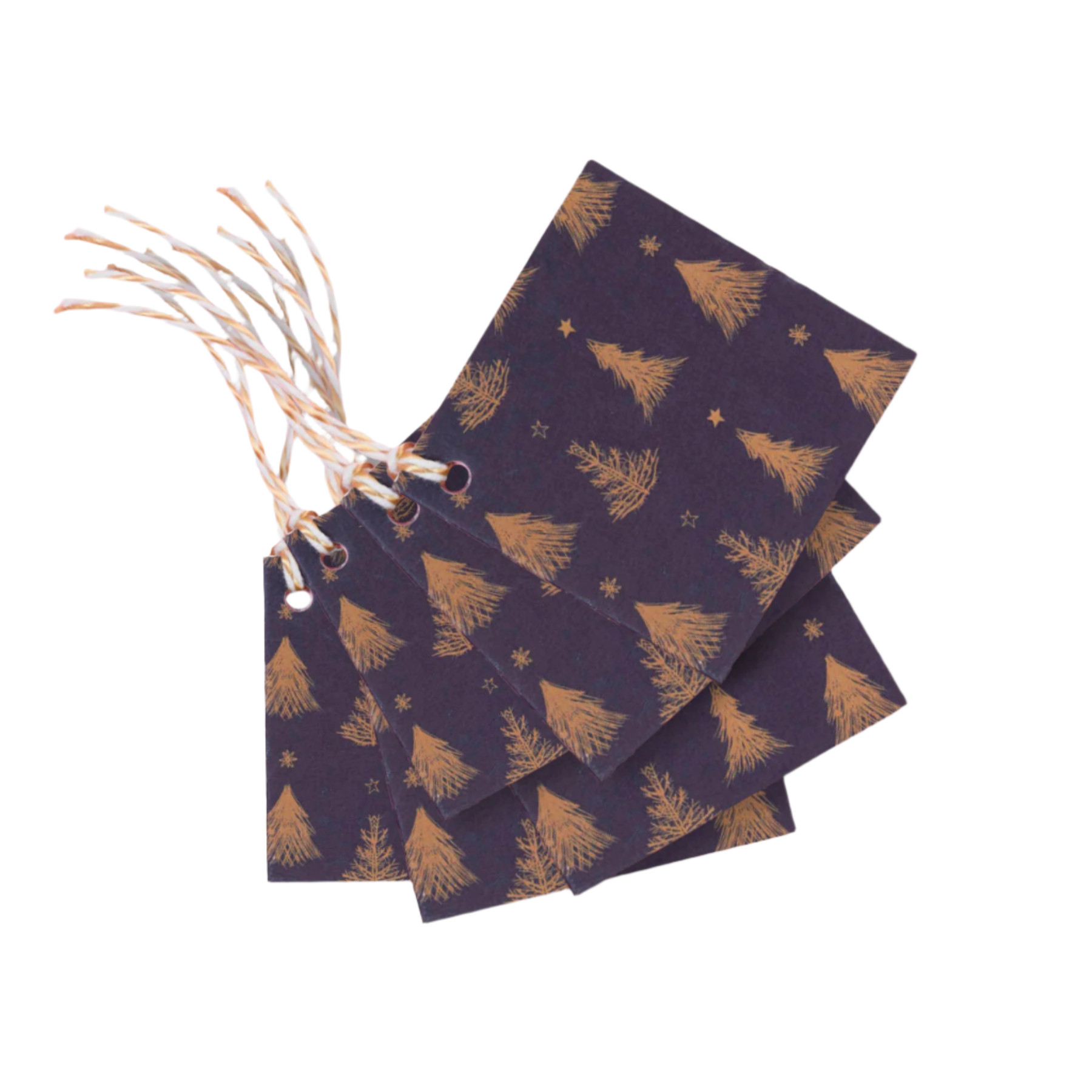 Christmas Gift Tags Purple