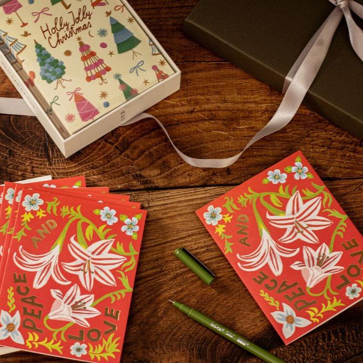 Christmas card set
