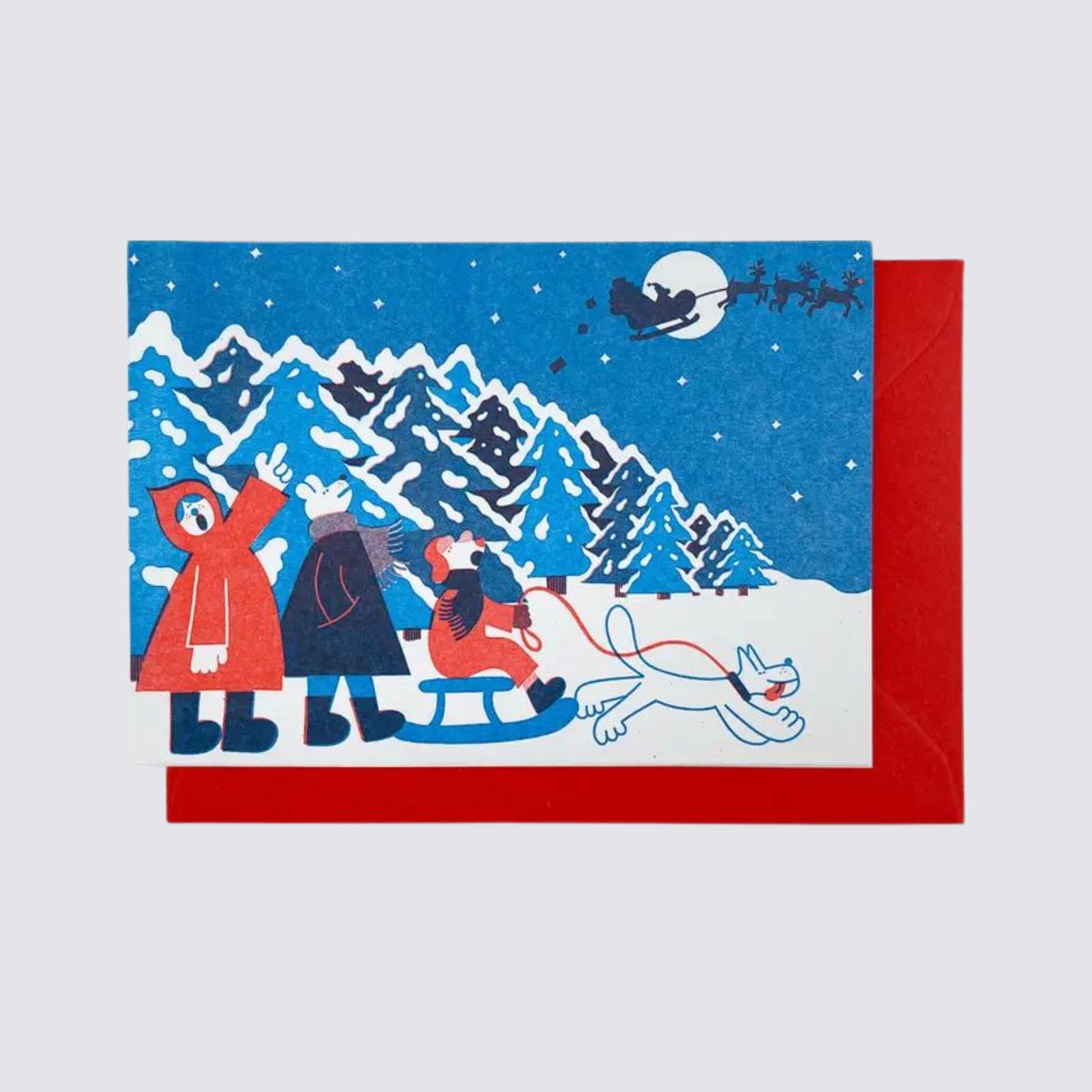 Christmas Sledging