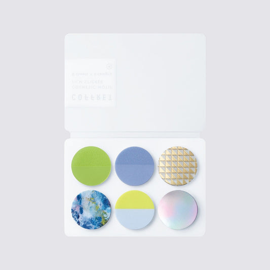 Coffret Decorative Stickers - Circle / Chiffon Yellow