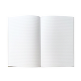 ruled notebook