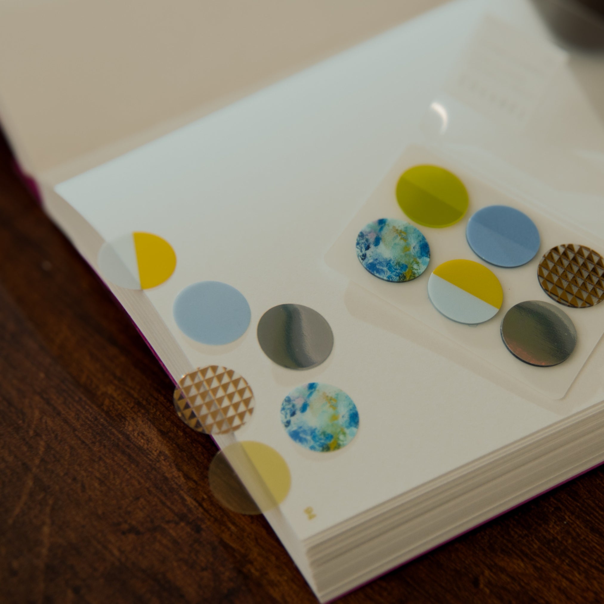 patterned stickers