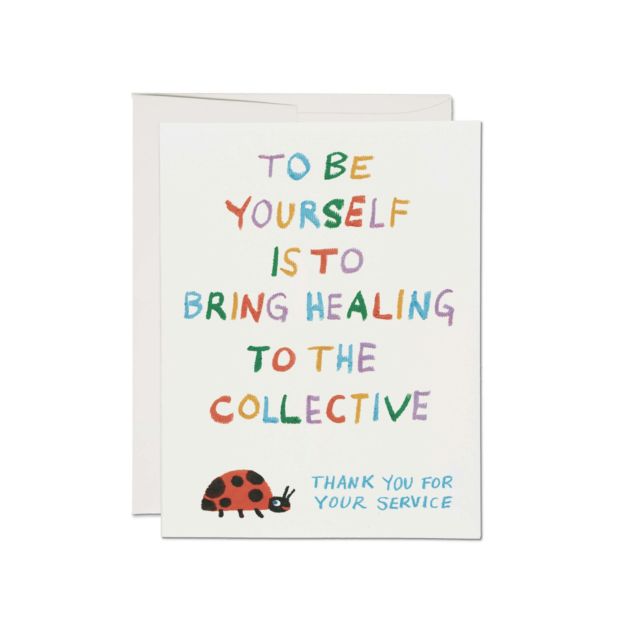 Be yourself card