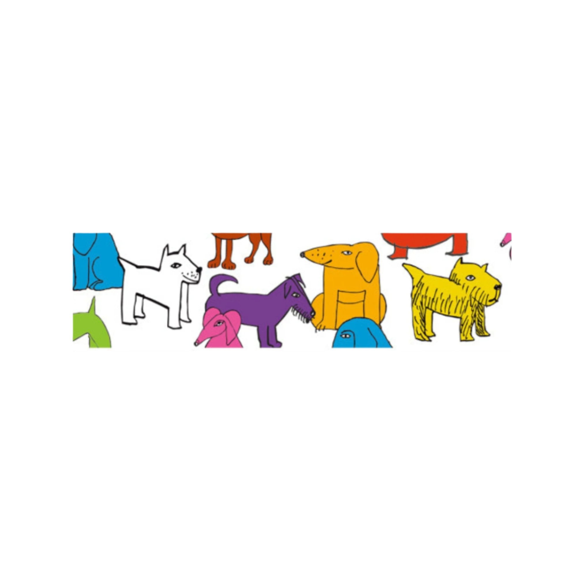 Dog Print Masking Tape