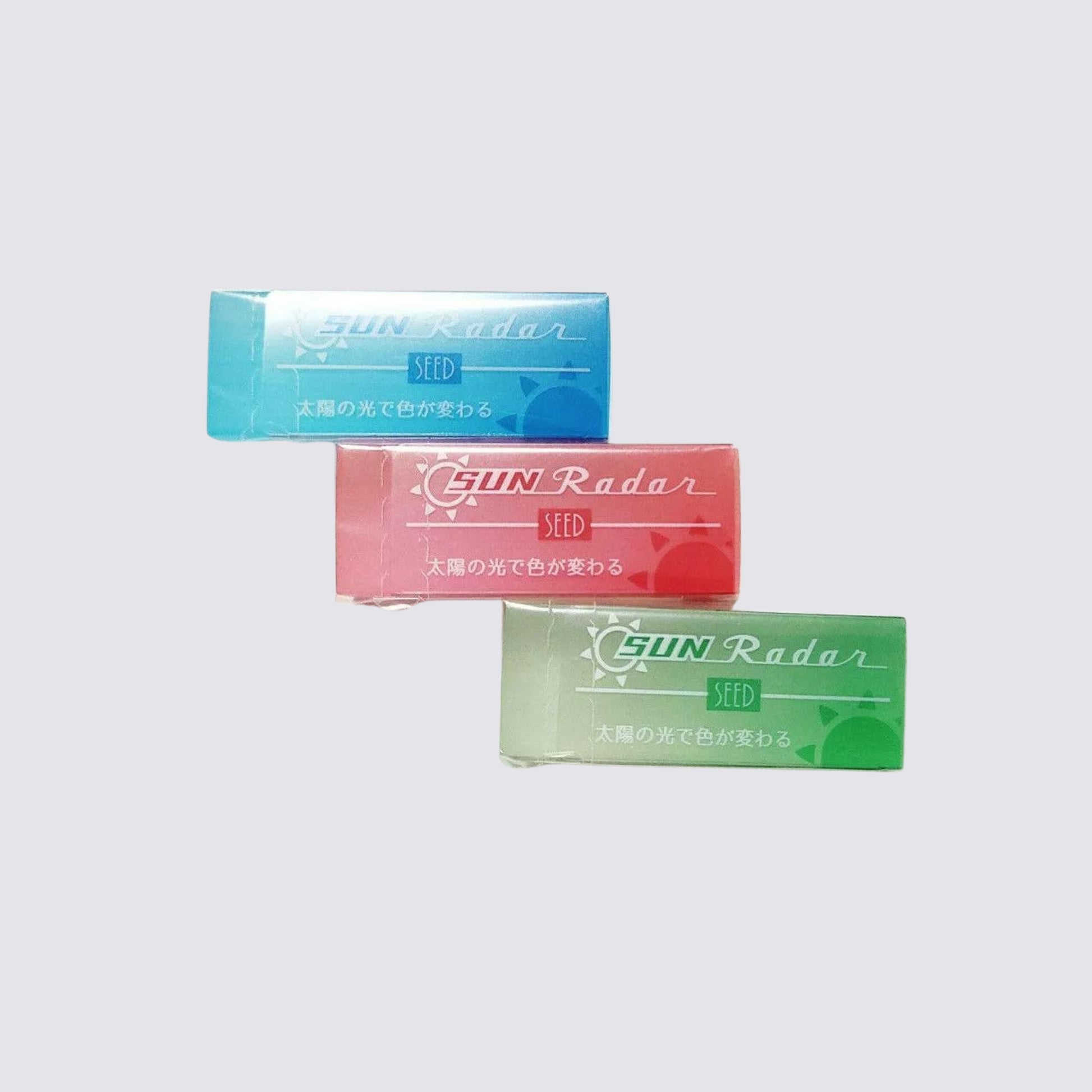 Colour Changing Eraser - Green Blue