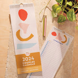 2024 couples wall calendar