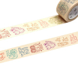 cute animal decorative masking tape 