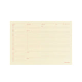 Paperview planner pad with grid layout on a white background