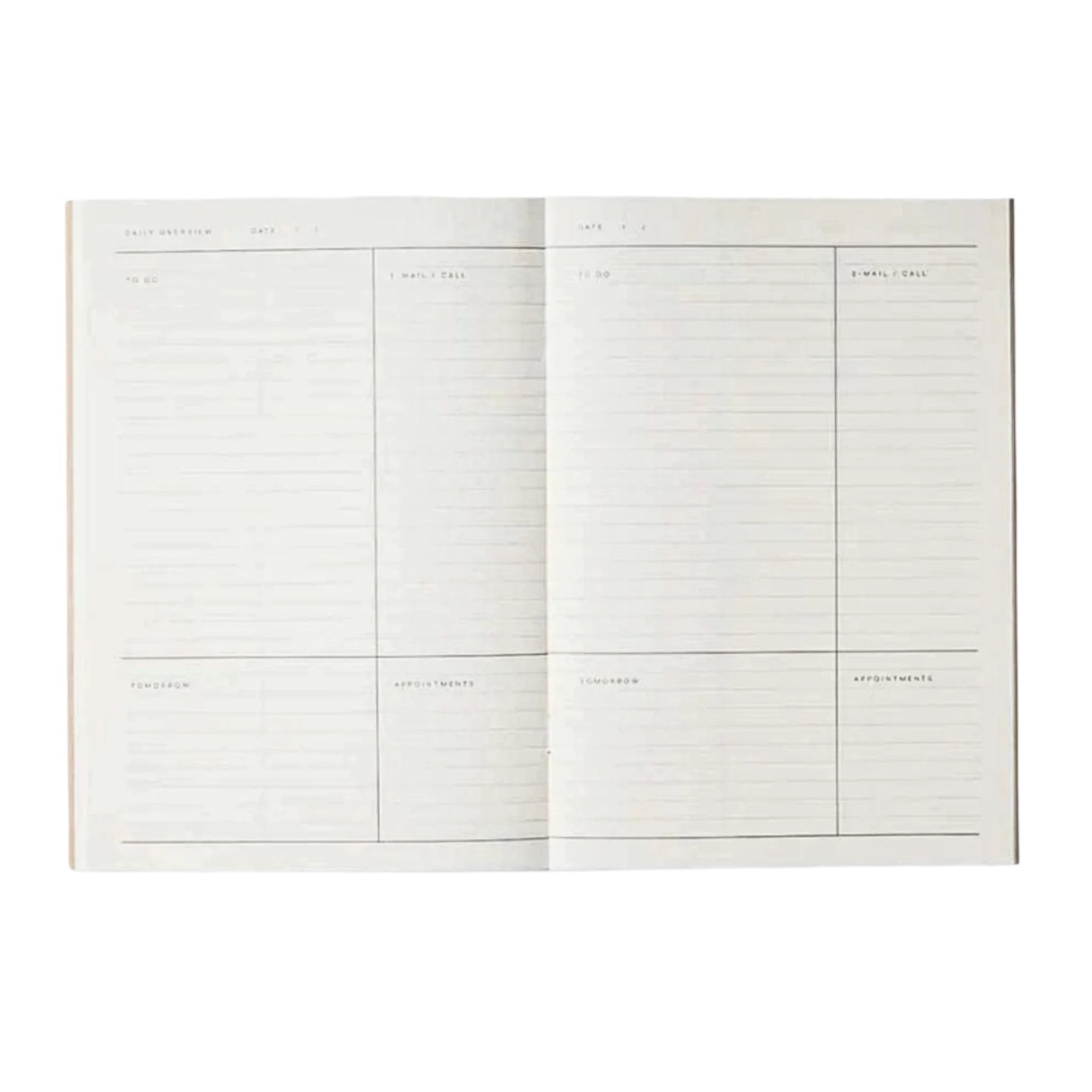 Daily Undated Planner