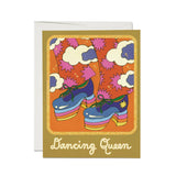Dancing Queen 70's greeting card