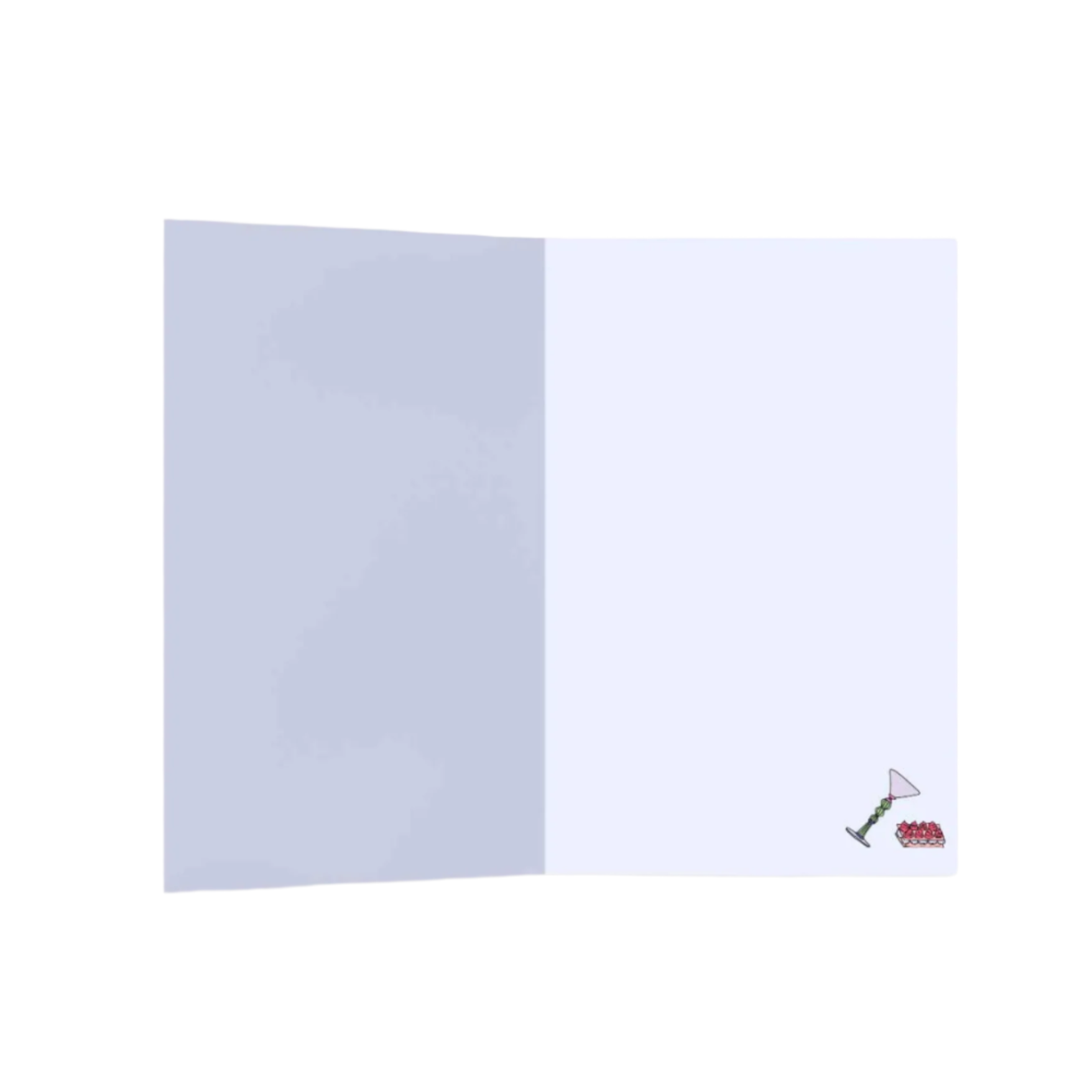 Dancing on table birthday card