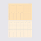 Desk Planner in Red