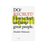 DO Book on Recruitment and employees