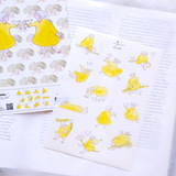 Dodolulu Bird Illustration Sticker Sheet