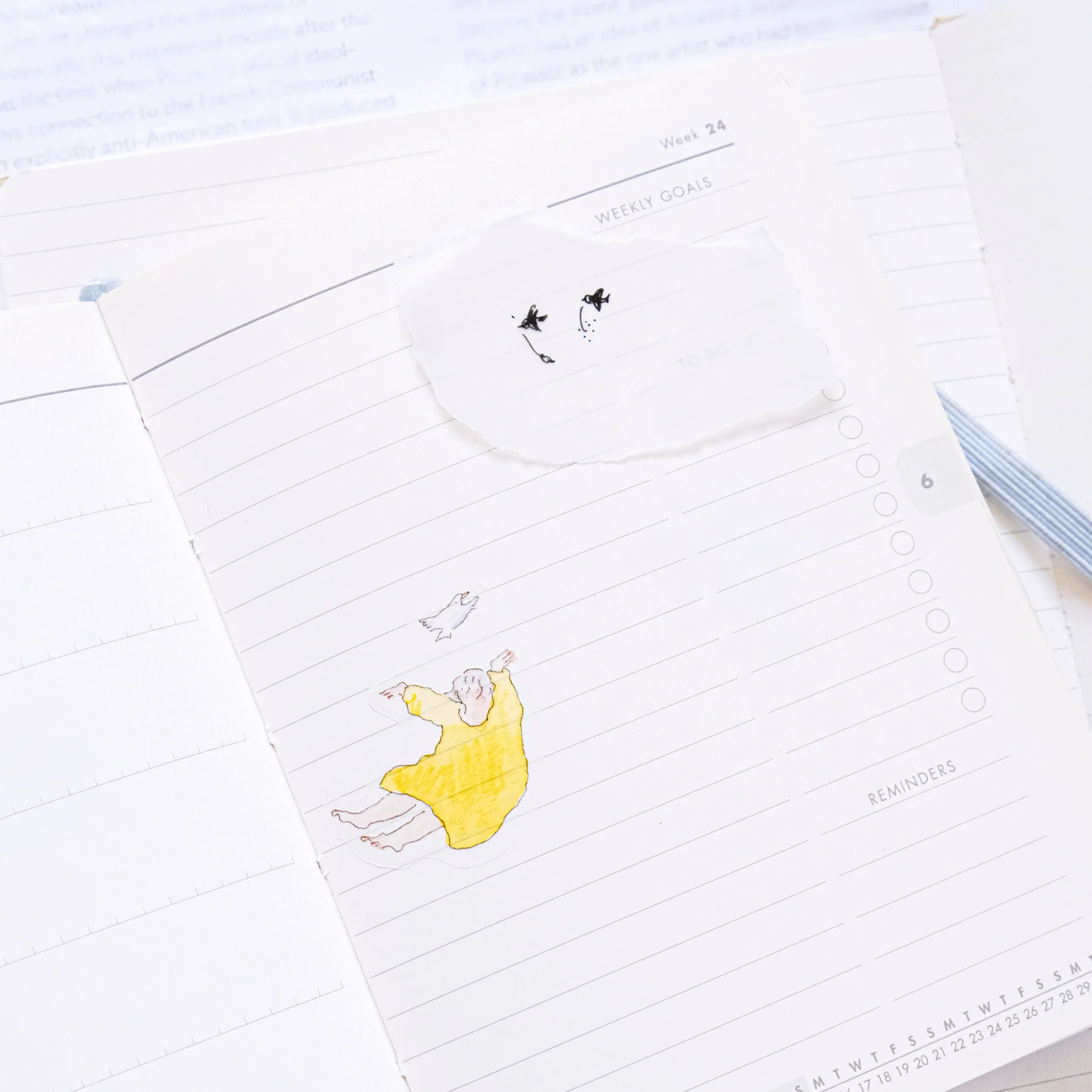 Dodolulu Bird Illustration Sticker Sheet