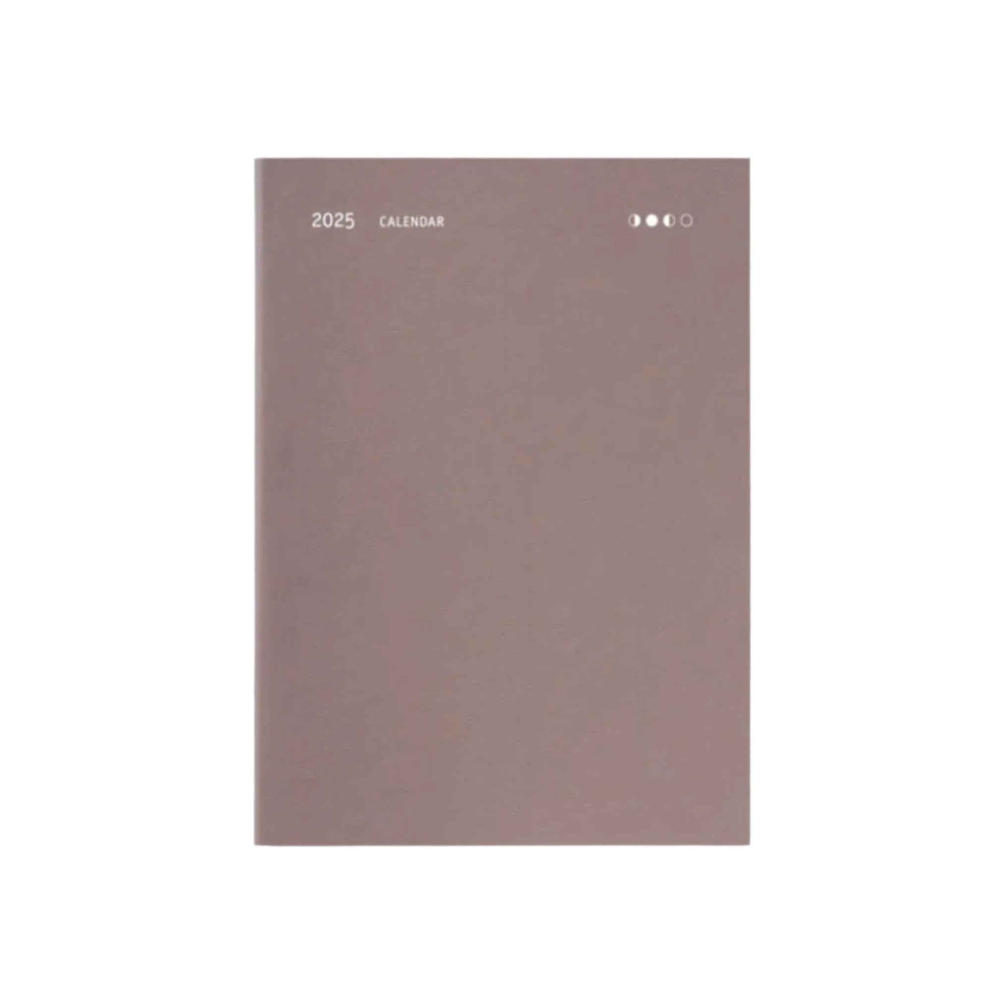 dusty pink 2025 pocket size calendar