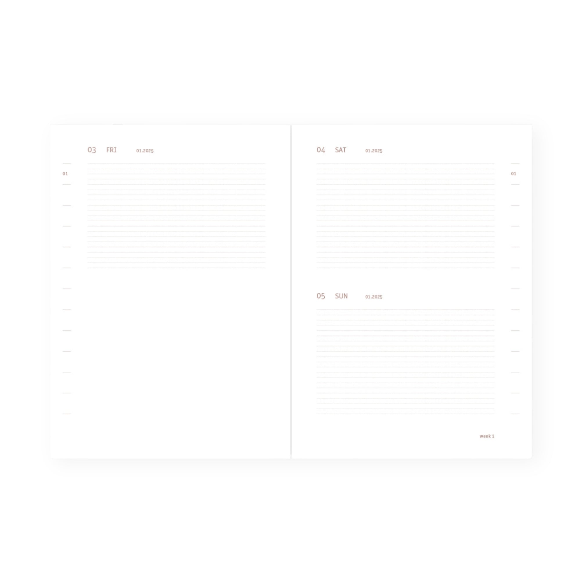 2025 daily calendar